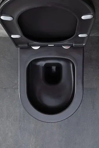 Унитаз подвесной безободковый Allen Brau Priority антрацит 4.31001.AN