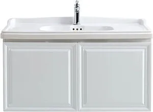 Тумба-умывальник подвесная Cezares Giufileo 80 Bianco Lucido GIUBILEO-800-2A-SC-BL+CZR-ELT-80-LVB, 1