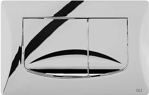 Инсталляция для подвесного унитаза Set 3 в 1 OLI 80 Eco 886914RDOO с кнопкой хром глянцевый