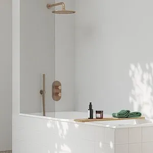 Термостат для 3 потребителей Ravak Espirit розовое золото X070363 Термостат для 3 потребителей Ravak Espirit розовое золото X070363, 3