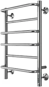 Полотенцесушитель электрический лесенка Terminus Евромикс П6 400х650 электро quick touch полированная сталь 4670078531261, 1