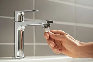 Смеситель для раковины Hansgrohe Rebris E 110 хром 72557000 Смеситель для раковины Hansgrohe Rebris E 110 хром 72557000, 4