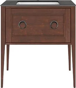 Тумба-умывальник напольная Kerama Marazzi Plaza Classic Neo 80 орех PL.CN.80.1\NUT.M+PL.wbu.55 Тумба-умывальник напольная Kerama Marazzi Plaza Classic Neo 80 орех PL.CN.80.1\NUT.M+PL.wbu.55, 1