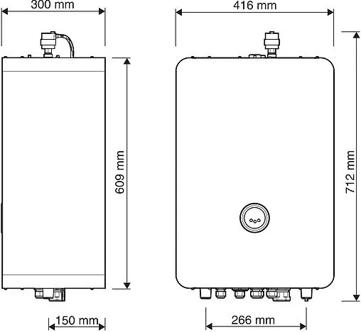 Котел электрический одноконтурный 24кВт Bosch Tronic Heat 3500 24 7738502588 Котел электрический одноконтурный 24кВт Bosch Tronic Heat 3500 24 7738502588