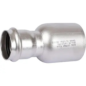 Муфта пресс редукционная однораструбная 54мм x 35мм Sanha NiroSan 9243 692435435 Муфта пресс редукционная однораструбная 54мм x 35мм Sanha NiroSan 9243 692435435, 1