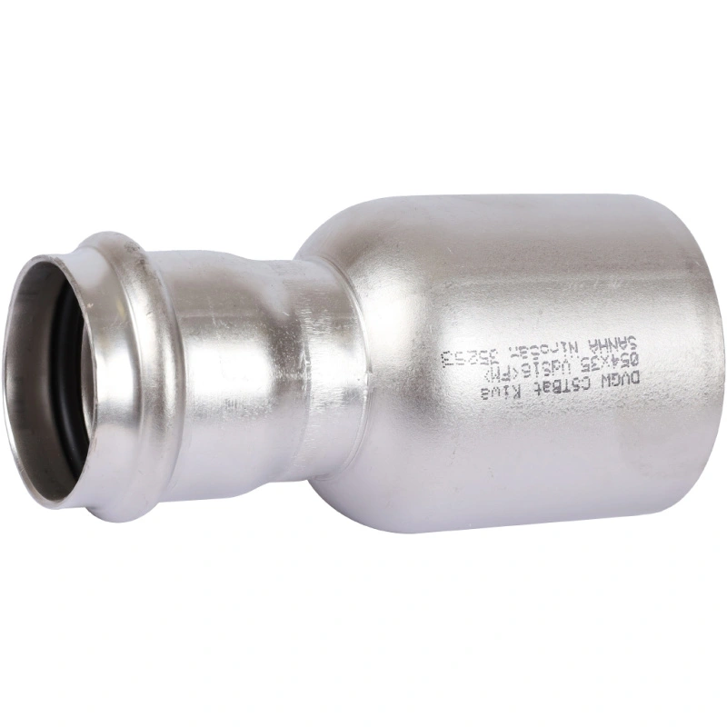 Муфта пресс редукционная однораструбная 54мм x 35мм Sanha NiroSan 9243 692435435