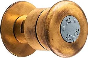 Душевая форсунка Bossini Onda-Mas бронза I00133.022, 1