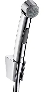 Гигиенический душ с держателем Hansgrohe хром 32128000, 1