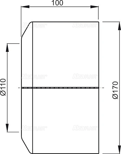 Кольцо декоративное AlcaPlast A980