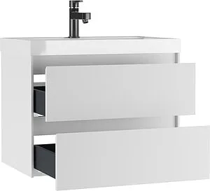 Тумба-умывальник подвесной Домино Verona 70 белый DV2502T+4670142930037, 3