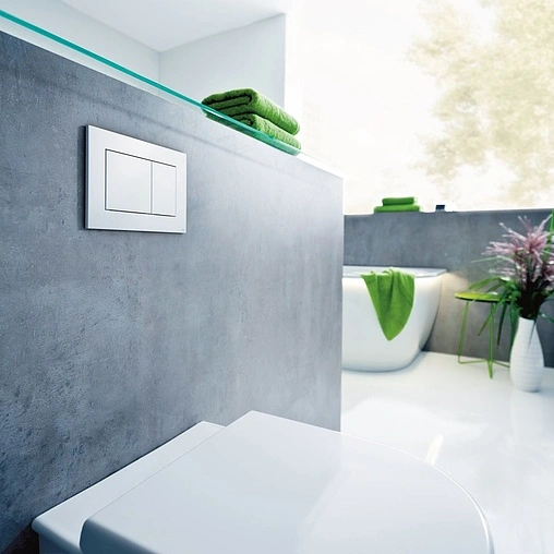 Клавиша смыва для унитаза TECEnow 9240400 белый глянцевый Клавиша смыва для унитаза TECEnow 9240400 белый глянцевый