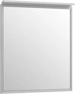 Зеркало с подсветкой Allen Brau Priority 75x70 серебро браш 1.31014.02, 1
