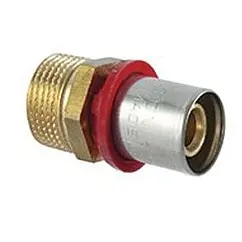 Муфта пресс переходная 32мм x 1"н Tdm Brass 16300132 Муфта пресс переходная 32мм x 1"н Tdm Brass 16300132