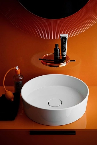 Раковина Laufen Kartell 42 белый 8.1233.1.000.112.1 Раковина Laufen Kartell 42 белый 8.1233.1.000.112.1