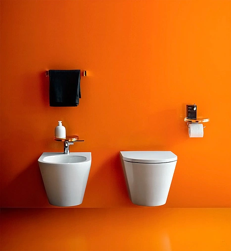 Унитаз подвесной безободковый Laufen Kartell Rimless белый 8.2033.6.000.000.1