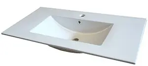 Тумба-умывальник напольная Comforty Модена 90 белый Тумба-умывальник напольная Comforty Модена 90 белый, 3