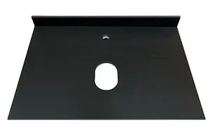 Тумба-умывальник подвесная Comforty Эдинбург 75 бетон светлый/чёрный 00004149066CF, 4