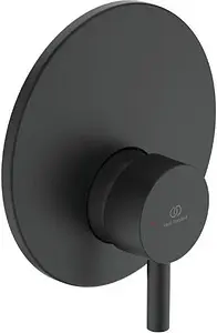 Смеситель для душа скрытого монтажа Ideal Standard Ceraline чёрный матовый/хром A6940XG Смеситель для душа скрытого монтажа Ideal Standard Ceraline чёрный матовый/хром A6940XG, 3