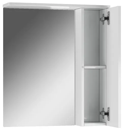 Шкаф-зеркало Айсберг Лилия 60 R белый DA2009HZ