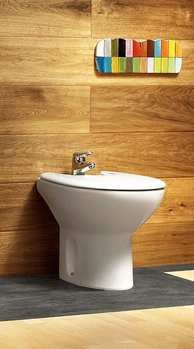 Биде напольное Roca Victoria белый 357390000