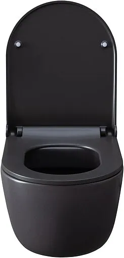 Унитаз подвесной безободковый Allen Brau Priority антрацит 4.31002.AN