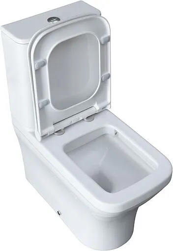 Унитаз-компакт безободковый Allen Brau Infinity белый 4.21012.20+4.XX000.20