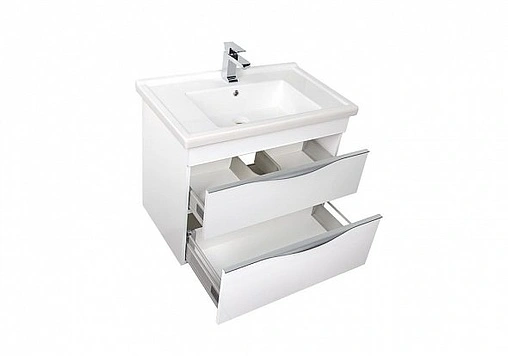 Тумба под умывальник Aquanet Эвора 80 белый 00184937