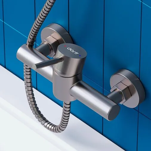 Смеситель для душа Dorff Logic new нержавеющая сталь D3020000SS