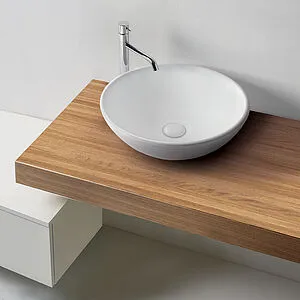 Раковина Kerasan Ciotola 46 белый матовый 430330, 3