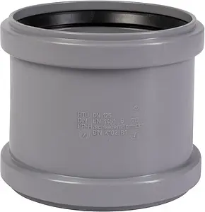 Муфта надвижная (ремонтная) внутренняя D=125мм Ostendorf HTU 116500, 1