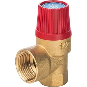 Клапан предохранительный ½" 3 бар Stout SVS-0001-003015 Клапан предохранительный ½" 3 бар Stout SVS-0001-003015, 1