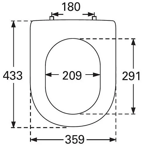 Крышка-сиденье для унитаза с микролифтом Villeroy&amp;Boch Subway 2.0 белый 9M68S101