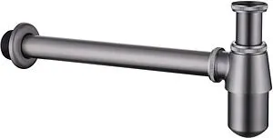 Сифон бутылочный для раковины Abber BEQUEM никель AF0032NG Сифон бутылочный для раковины Abber BEQUEM никель AF0032NG, 1