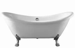 Ванна акриловая отдельностоящая Swedbe Vita 176x72 8818CH, 1