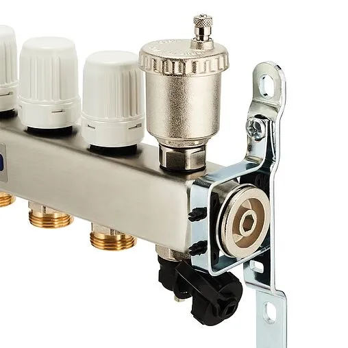 Группа коллекторная с расходомерами 6 отводов 1&quot;в/в x ¾&quot;ек Valtec VTc.586.EMNX.0606