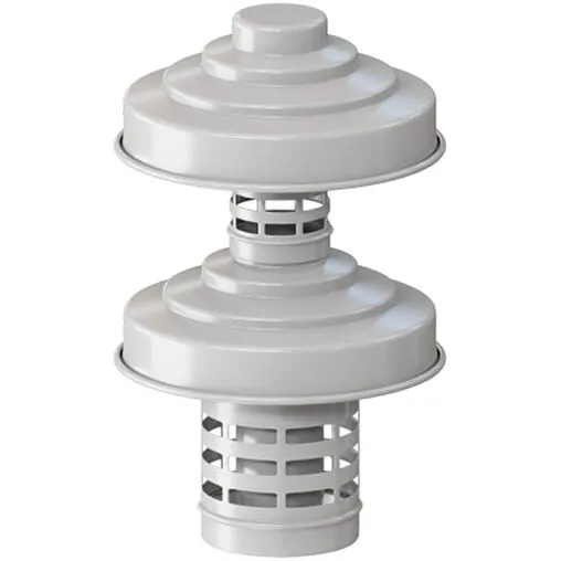 Наконечник дымохода Ø 60/100мм (алюминий) Rommer RCA-6010-000334