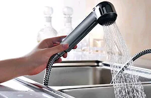 Смеситель для кухни с выдвижным изливом Lemark Luna хром LM4149C Смеситель для кухни с выдвижным изливом Lemark Luna хром LM4149C, 4