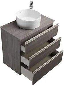 Тумба-умывальник Roca The Gap 80 городской дуб A857406402+A857419402+ Тумба-умывальник Roca The Gap 80 городской дуб A857406402+A857419402+, 5