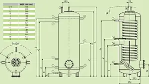 Буферная емкость Drazice NADO 1000/100 v3 121580388, 2