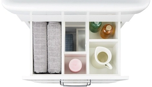 Тумба-умывальник напольная IDDIS Custo 55 белый CUS55W0i95+0045500i28