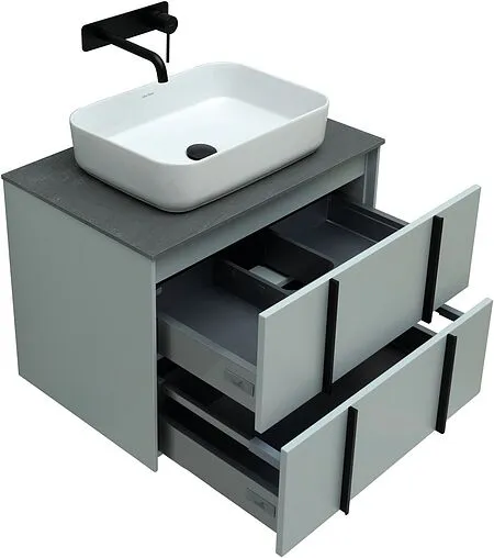 Тумба под умывальник подвесной Allen Brau Reality 70 папирус 1.32004.PWM