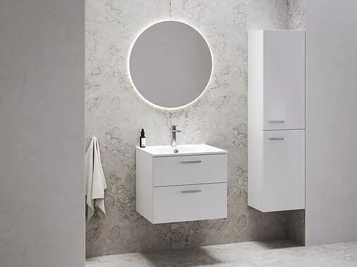 Тумба под умывальник подвесная Ravak SD Chrome II 70 белый X000001773