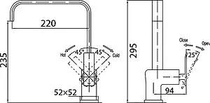 Смеситель для кухни BelBagno Ticino хром TIC-LAM-CRM, 2