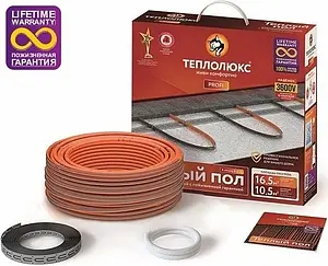 Теплый пол (нагревательный кабель) Теплолюкс ProfiRoll 270Вт 1,5 - 1,8м² 100035704400, 1