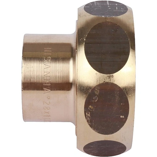 Муфта пайка с накидной гайкой 35мм x 1½"нг Sanha 4359g 1435935112