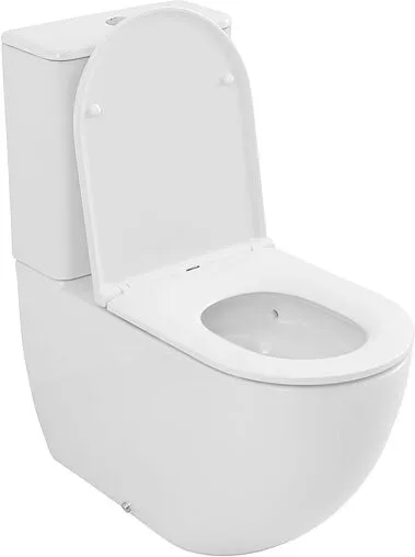 Унитаз-компакт безободковый Allen Brau Priority Tornado белый 4.31006.20+4.31007.20