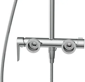 Душевая система со смесителем для ванны Cersanit Moduo хром 64314 Душевая система со смесителем для ванны Cersanit Moduo хром 64314, 4