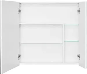 Шкаф-зеркало Aquaton Лондри 80 белый глянец 1A267202LH010, 3