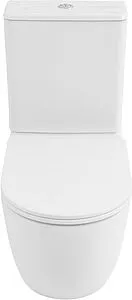 Унитаз-компакт безободковый Allen Brau Priority Tornado белый 4.31006.20+4.31007.20, 5