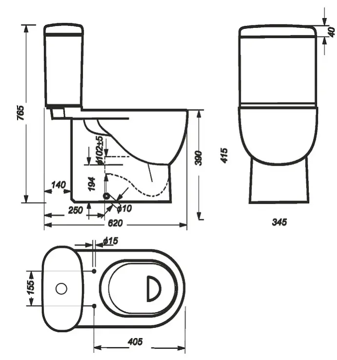 Унитаз-компакт Sanita Luxe Art Flora белый (рисунок) ARTSLCC10040622 Унитаз-компакт Sanita Luxe Art Flora белый (рисунок) ARTSLCC10040622, 2